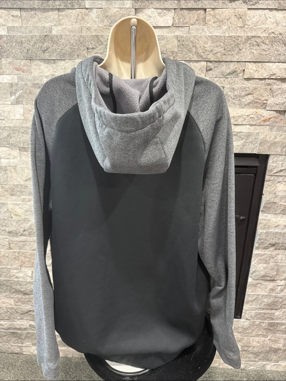 Nike Men’s Dri Fit Black & Gray Hoodie